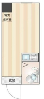 【間取り】 | ダイヤモンドビル北千住 | 間取りです。