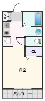 【間取り】 | ルミナス岸部