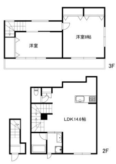 【間取り】 | メゾネット徳丸 | 間取りです。