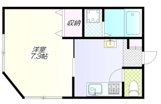 【間取り】 | 三高・赤塚ハイツ | 間取りです。