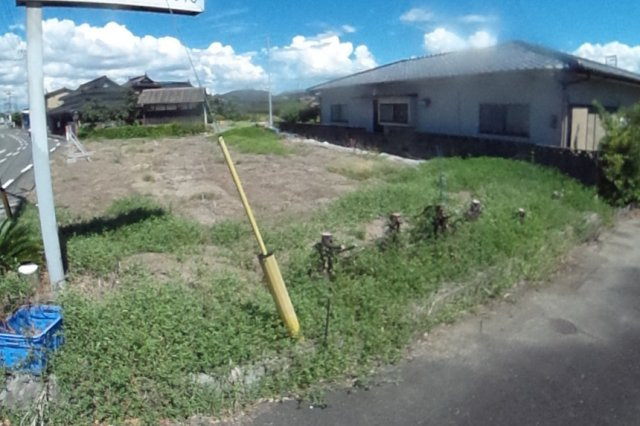 熊本市南区孫代町の売地の外観