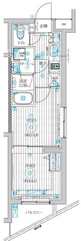 ブライズ練馬高野台の間取り