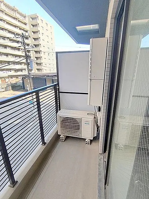 URBANAGE新横浜のバルコニー