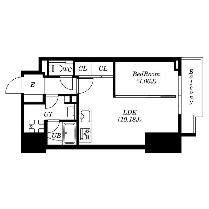 URBANAGE新横浜の間取り