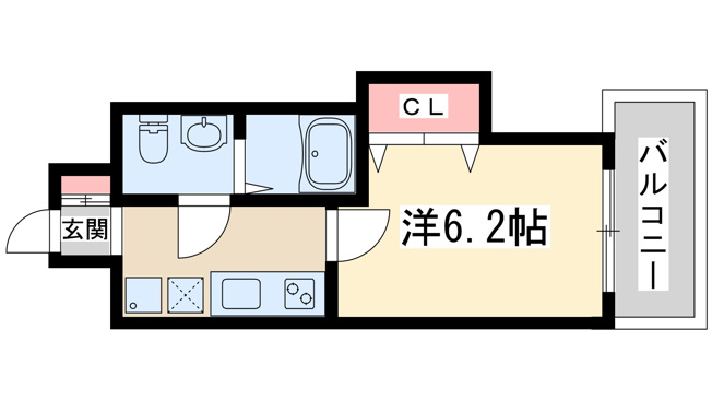 【間取り】 | ラグゼ東三国2