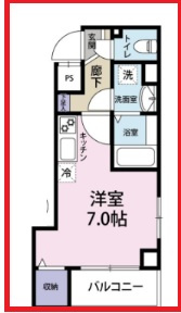 【間取り】 | プレーマ南千住