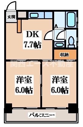 【間取り】 | メゾン長田