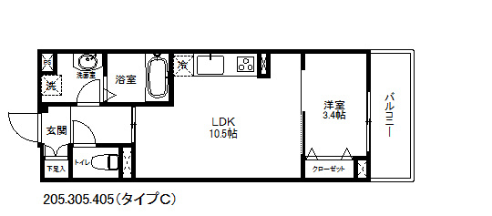 【間取り】 | ザ・テラスコート英
