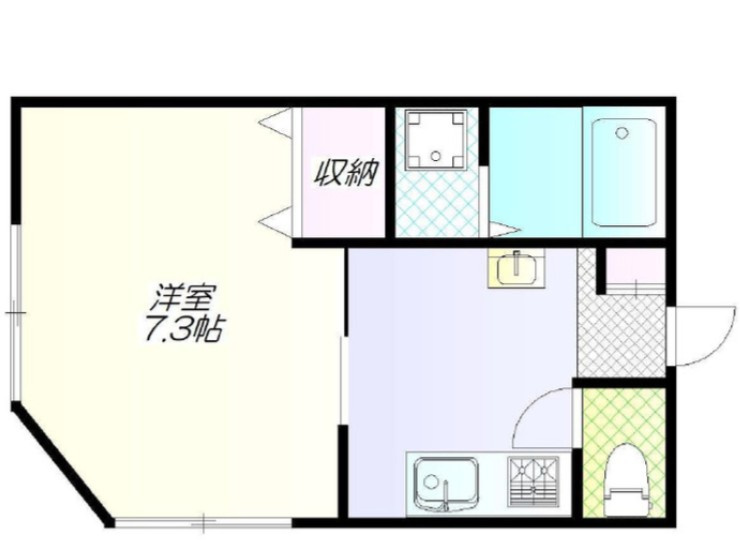 三高・赤塚ハイツの間取り
