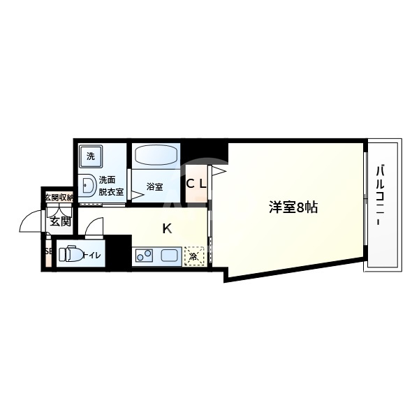CITY SPIRE美章園の間取り|CITY SPIRE美章園　間取り
