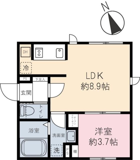 【間取り】 | CASA PIAZZA Tachikawa(カーザピアッツァタチカワ)