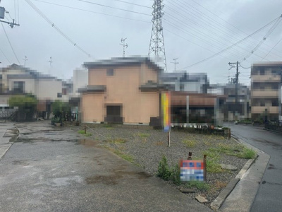 【外観】 | 土師町２丁　建築条件付売土地 | 北側は通路になっております。角地と同じように陽当たりがいいですよ♪