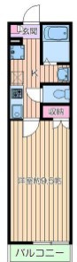 オクト　オアシスの間取り