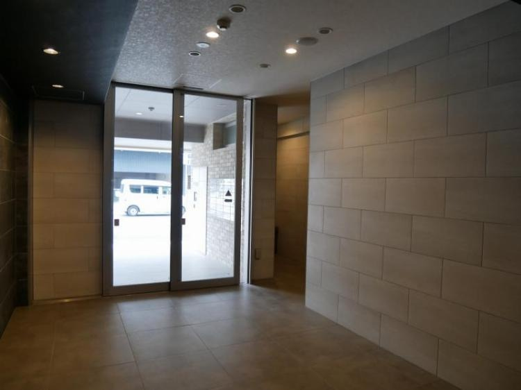 福岡市博多区千代４丁目の賃貸マンションのエントランス|エントランス写真