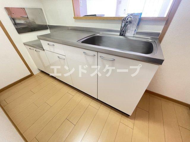 ヘブンリーブルーのキッチン|高崎、前橋のお部屋探しはエンドスケープまで！お客様の理想お聞かせ下さい♪