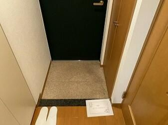 パークマンションの玄関