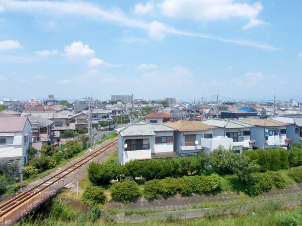 ビレッジハウス曽大根3号棟の展望|ビレッジハウスの同一物件・同一タイプの間取りの写真です