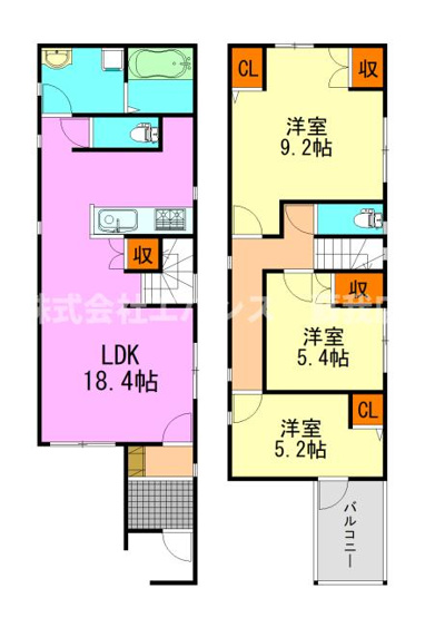 【間取り】 | Kolet千葉仁戸名町