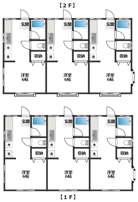 Gハイツ畑沢南の間取り