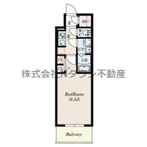 【間取り】 | S-RESIDENCE黒川本通一丁目 | 間取りです。