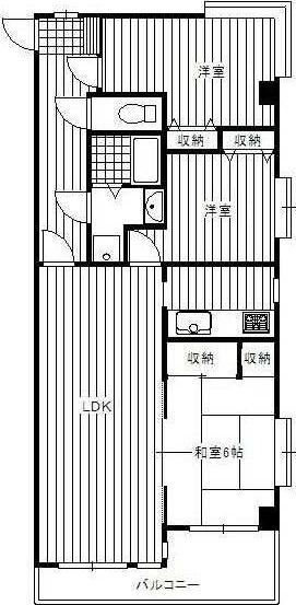 リヴェールフレア田無の間取り