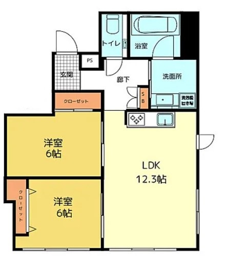 S-residenceの間取り