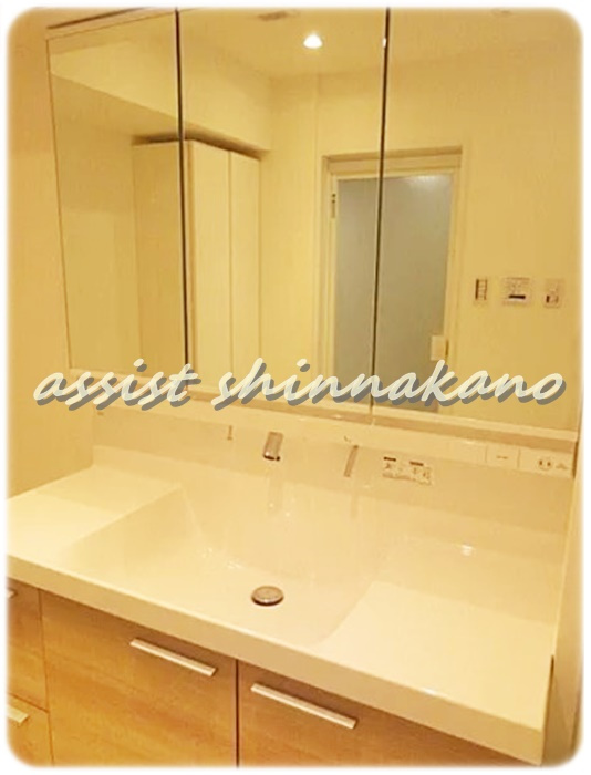 S-residenceの独立洗面台