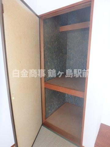 坂戸市鶴舞中古戸建の収納