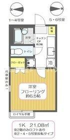 ルミナス田尻の間取り