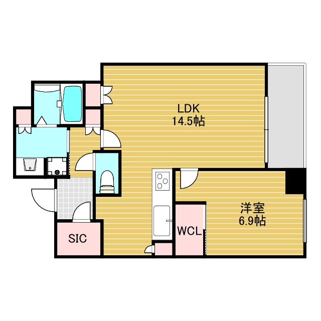 シエリアタワー千里中央の間取り