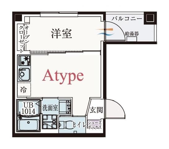 ｂ’ＣＡＳＡ池袋ＷＥＳＴの間取り