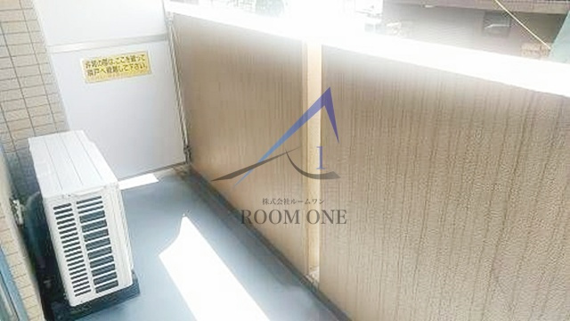 メゾン・ド・ヴィレ恵比寿のバルコニー|バルコニーです。