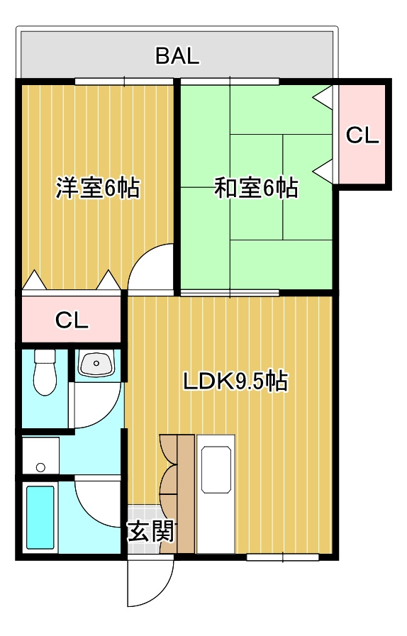 フローラルシャトーの間取り