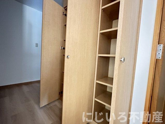 橘アパートの収納