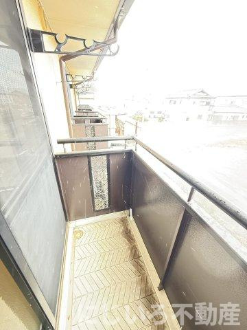 グローバルハイツAのバルコニー