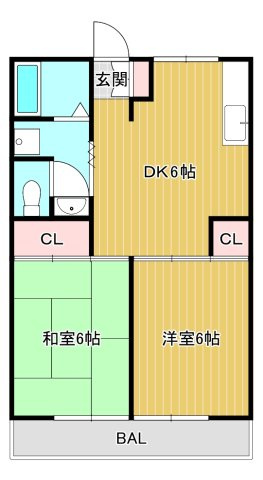 T＆SポレールマスダAの間取り