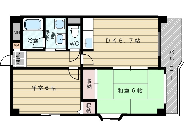 大阪市東淀川区西淡路４丁目のマンション