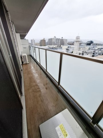 プレジオ西宮北口のバルコニー