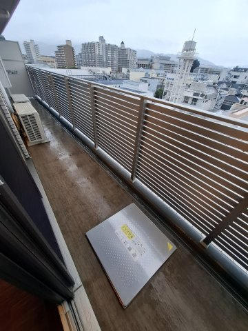 プレジオ西宮北口のバルコニー