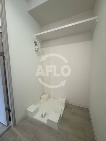 プレサンス大正フレンジの洗面所|プレサンス大正フレンジ　洗濯機置場