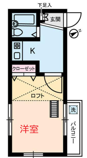 【間取り】 | セントラル蒲田