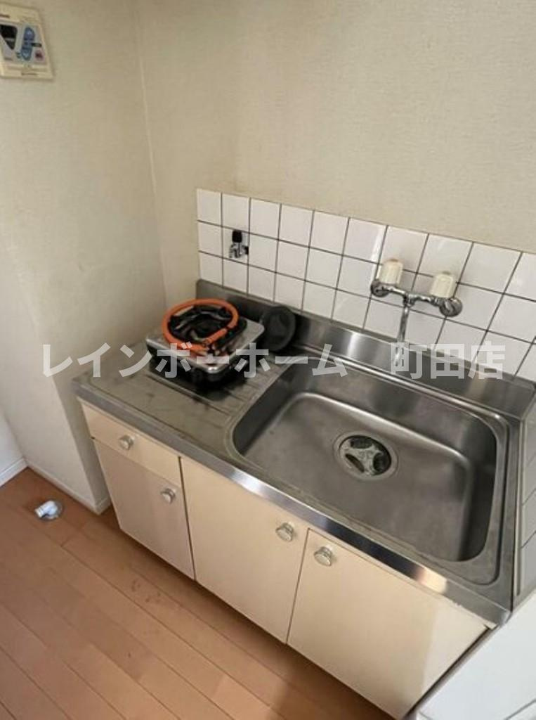 ロッシェル東林間3※初期費用分割あと払いサービス利用可能物件のキッチン
