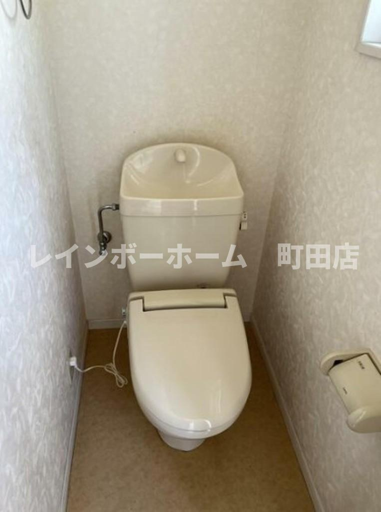ロッシェル東林間3※初期費用分割あと払いサービス利用可能物件のトイレ