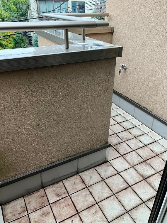 船橋戸建のバルコニー