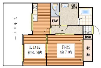 ヴィラ赤津の間取り
