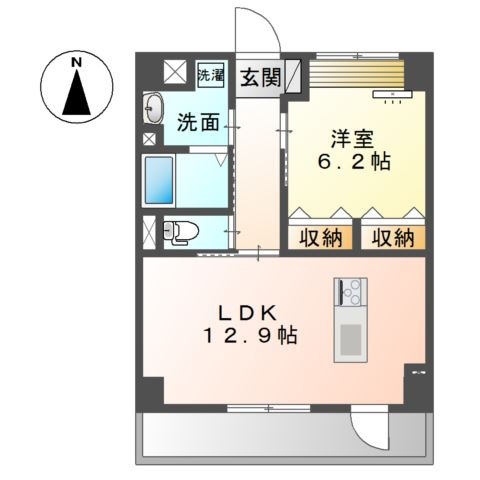 アルストロメリアの間取り