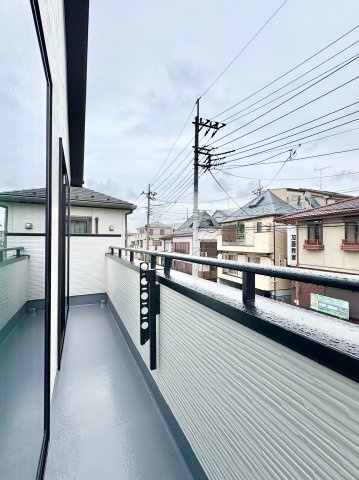 《仲介手数料半額》富士見市上沢1丁目　全4棟　A号棟のバルコニー