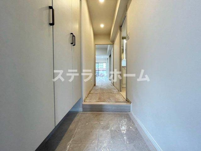 新森小路コーポの玄関|シンプルで使いやすい玄関です