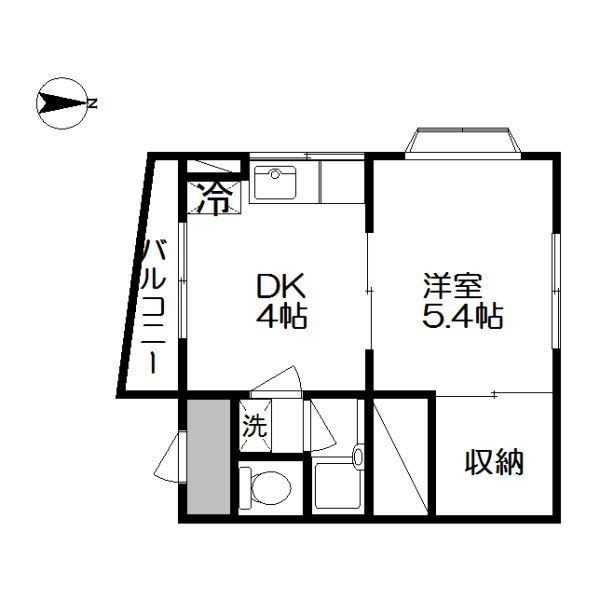 サンロード津高の間取り