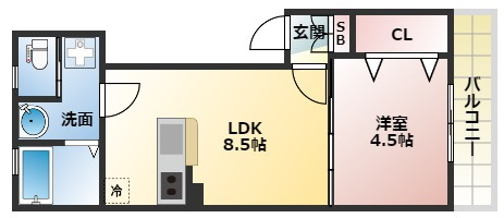 【間取り】 | ユアメゾン阪南町